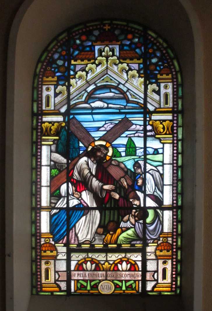 Restauro Nossa senhora do Rocio; Vitral Via Sacra, Restauro de vitrais, Restauração de vitrais, restauro vitrais da Igreja Matriz de Paranaguá; Vitral Paróquia Nossa Senhora do Rocio; vitral restaurado; vitraux, vitral artístico, iris arte vítrea; vitral florianópolis; Vitral Santa Catarina; Vitral sacro; vitral igreja, Roberto Petrelli, estúdio de vitrais